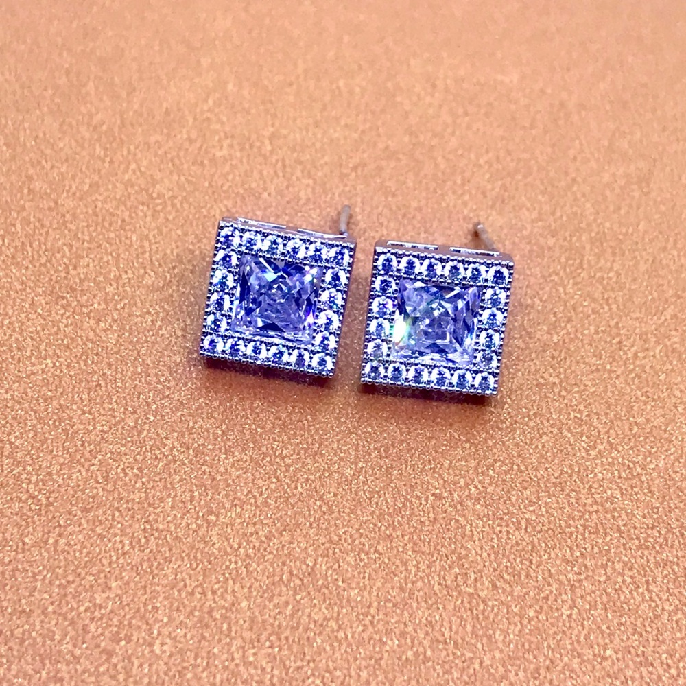 Fashion square earrings